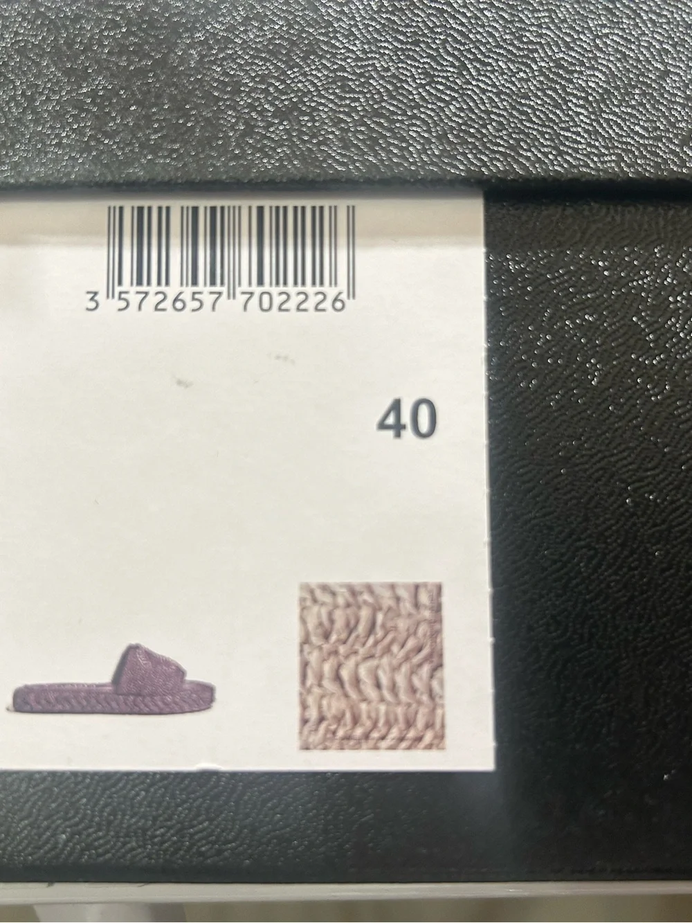 CHANEL logo upper